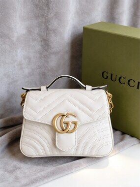 Gucci GG Marmont Mini Top Handle Bag